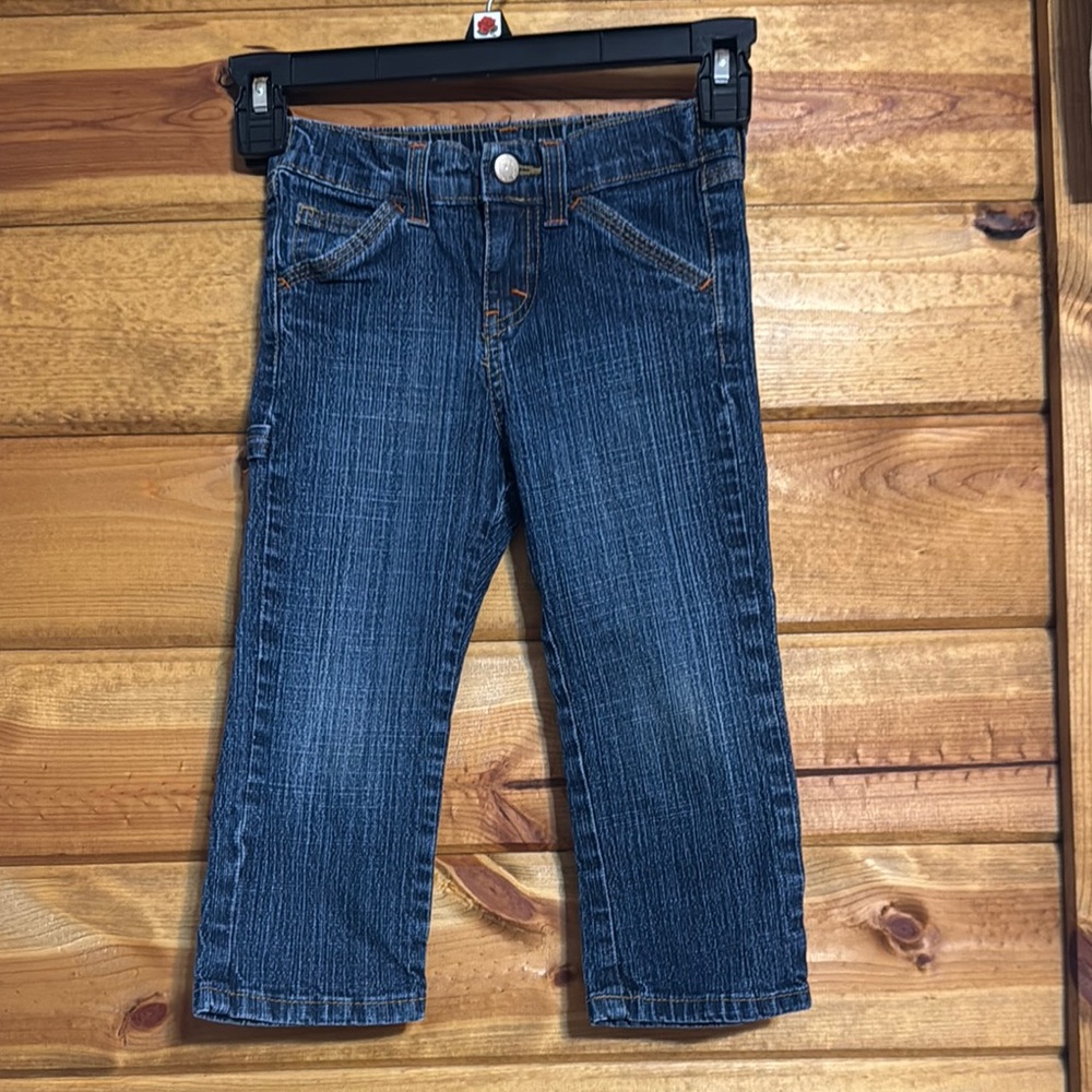 Jordache Little Girls Classic Blue Denim Kids Jeans - Size 4